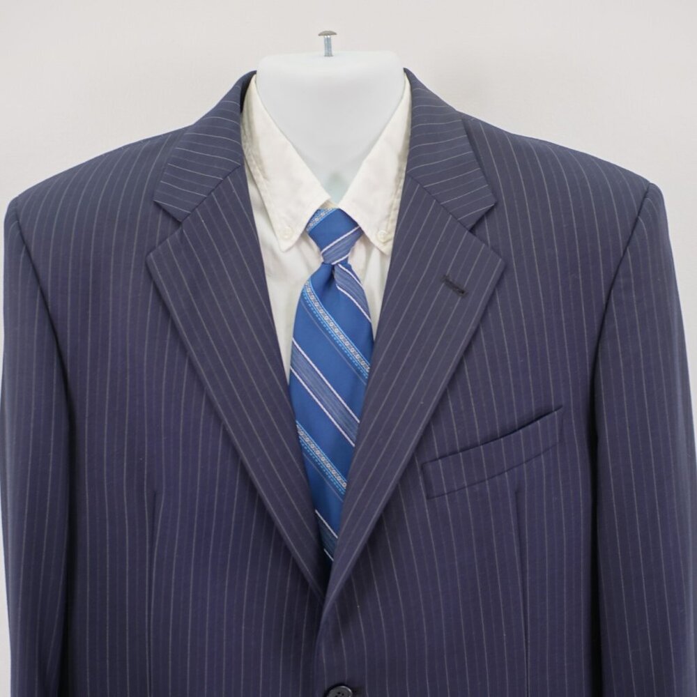 Coppley Vitale Barberis Canonico Super 130s Wool Gray 2 Piece Suit 42L 37 / 30 S - Picture 5 of 16